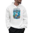 Kids Toddler Boy Reading Is Jawsome Shark Book Lover Kids Nerdy Men Hoodie