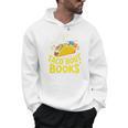 Let's Taco About Books Mexican Pun Bookworm Premium Tri-Blend Men Hoodie