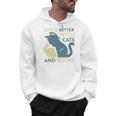 Life Is Better With Cats And Books Men Hoodie Life Is Better With Cats And Books Men Hoodie