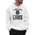 I Have Lived A Thousand Lives Trendy Book Reading Literary Men Hoodie