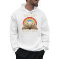Take A Look It In A Book Retro Rainbow Reading Teacher Men Hoodie