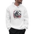 Morally Grey Book Club Gothic Skeleton And Raven Vintage Premium Tri-Blend Men Hoodie