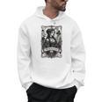 Morally Grey Book Club Lover Gothic Card Style Premium Tri-Blend Men Hoodie