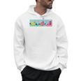 Mr Men Mr Greedy Retro Comic Book Colourful Premium Tri-Blend Men Hoodie