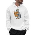 Pigeon Reading Book Bird Joke Humor Premium Tri-Blend Men Hoodie