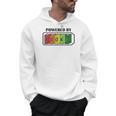 Powered By Books Bookworm Librarian Reading Men Hoodie