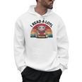 I Read Alotl Axolotl Retro Reading Books Lover Vintage Men Hoodie I Read Alotl Axolotl Retro Reading Books Lover Vintage Men Hoodie