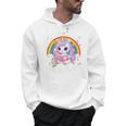 Reading Take Look Its In A Book Toddler Girls Rainbow Lover Men Hoodie