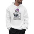 Reading Rocks Literacy Coach Library Books Squad Men Hoodie