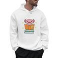Readsalot Axolotl Reading Kids Book Lover Librarian Premium Tri-Blend Men Hoodie