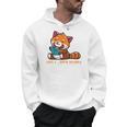 Well Red Panda Shirt Bookworm Reading Books Panda Men Hoodie Well Red Panda Shirt Bookworm Reading Books Panda Men Hoodie