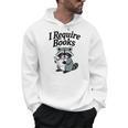 I Require Books Raccoon Reading For Book Lovers Men Hoodie I Require Books Raccoon Reading For Book Lovers Men Hoodie