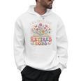 Retired 2026 A New Chapter Begins Floral Book Men Hoodie