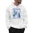 Sarcastic Anti Social Book Club Cat Skull Book Lover Men Hoodie Sarcastic Anti Social Book Club Cat Skull Book Lover Men Hoodie