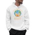Save Earth It's Only Planet With Books Reader Earth Day Men Hoodie