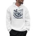 Schnauzer Hammock Reading Book Schnauzer Glasses Men Hoodie
