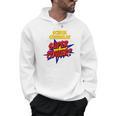 School Counselor Teacher Superhero Superpower Comic Book Premium Tri-Blend Men Hoodie