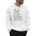 Sip Coffee Pet Cats Read Books Repeat Book Cat Lover Men Hoodie Sip Coffee Pet Cats Read Books Repeat Book Cat Lover Men Hoodie