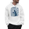 Sorry I'm Booked Cat Reading Book Boho Flowers Vintage Men Hoodie Sorry I'm Booked Cat Reading Book Boho Flowers Vintage Men Hoodie