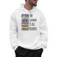 My Summer Is All Booked Book Reading Bookworm Men Women Girls Kids Men Hoodie