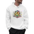 Unearth A Story Summer Reading 2026 Flower Butterfly Book Premium Tri-Blend Men Hoodie