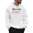 Vintage Librarian Definition Keeper Of Books Back To School Men Hoodie Vintage Librarian Definition Keeper Of Books Back To School Men Hoodie