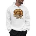 Vintage Style Maine Coon Cat Reading Books And Floofs Premium Tri-Blend Men Hoodie