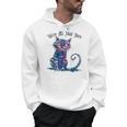 We'Re All Mad Here Cheshire Cat Alice Wonderland Book Boys Men Hoodie We'Re All Mad Here Cheshire Cat Alice Wonderland Book Boys Men Hoodie