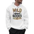 Wild About Books Booklover & Bibliophile Men Hoodie