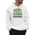 Wild About Reading Books Rhino Pig And Crocodile Men Hoodie