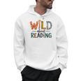 Wild About Reading Library Day Reading Books And Bookworm Men Hoodie Wild About Reading Library Day Reading Books And Bookworm Men Hoodie
