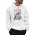 Women's Hot Girls Reader Floral Book Lover Cute Skeleton Reading Men Hoodie