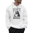 Women's Life Is Better With Cats And Books Cat Men Hoodie Women's Life Is Better With Cats And Books Cat Men Hoodie