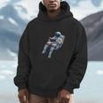 Astronaut Reading Book Sci-Fi Enthusiast Men Hoodie
