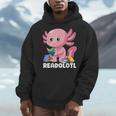 Axolotl Book Reading Bookworm Readolotl Mexican Salamander Men Hoodie Axolotl Book Reading Bookworm Readolotl Mexican Salamander Men Hoodie