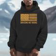 Ban Guns Not Books Gun Control Activist Patriotic American Men Hoodie