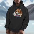 Basset Hound Books Dog Breed Graphic Men Hoodie Basset Hound Books Dog Breed Graphic Men Hoodie