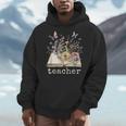 Beautiful Floral Open Book Teacher Men Women Men Hoodie Beautiful Floral Open Book Teacher Men Women Men Hoodie