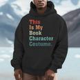 This Is My Book Character Costume For Book Lovers Vintage Men Hoodie This Is My Book Character Costume For Book Lovers Vintage Men Hoodie