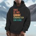 This Is My Book Character Costume Retro Halloween Men Hoodie