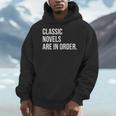 Book Club Organizer Meme Quote Men Hoodie