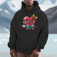 Book Coffee Valentines Cute Heart Lover Women Girl Men Hoodie