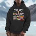 Book Lovers Bookworm Book Nerd I'm Ok Men Hoodie
