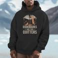 Bookmarks For Quitter Reading Teacher Nerdy Book Men Hoodie