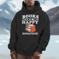 Books Make Me Happy Humans Make My Head Hurt Men Hoodie