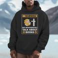 Books Reading Lovers Bookworm Librarian Book Nerd Read Men Hoodie