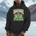 Bookworm Please Book Lover Reader Men Hoodie