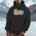 Bookworm Reading Hamster Books Men Hoodie Bookworm Reading Hamster Books Men Hoodie