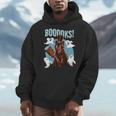 Booooks Cat Reading Book Ghosts Halloween Librarian Teacher For Men Women Kids Men Hoodie
