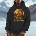 Boys Animal Wild About Reading Cheetah Book Men Hoodie Boys Animal Wild About Reading Cheetah Book Men Hoodie